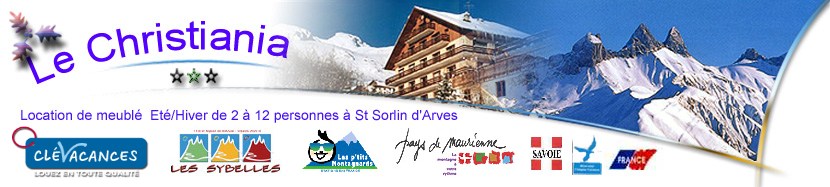 Location Saint Sorlin d'Arves Location Chalet Studio Appartement au Chalet Christiania